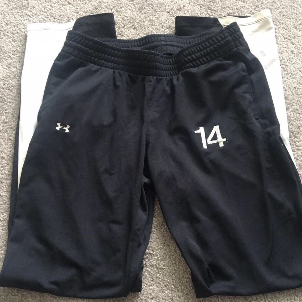 Medium black Under Armour sweat pants